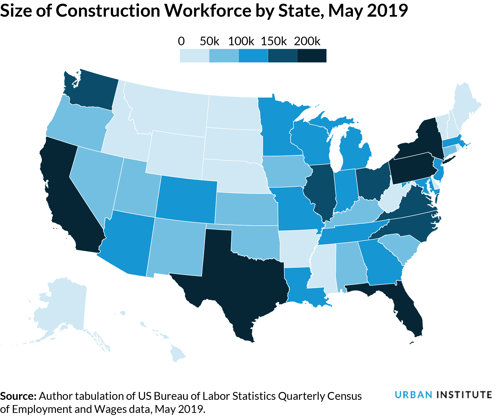 Map: who are US construction workers?