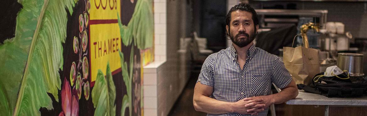 Eric Wang, 39, co-owner of Burmese Restaurant Thamee
