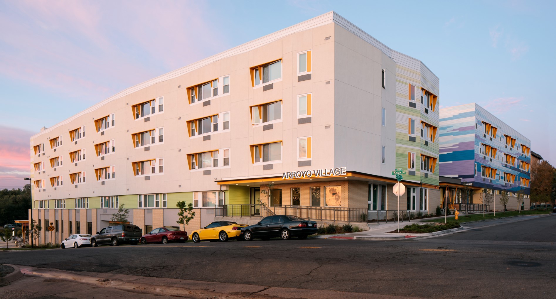 A rendering of Shopworks’ Arroyo Village project