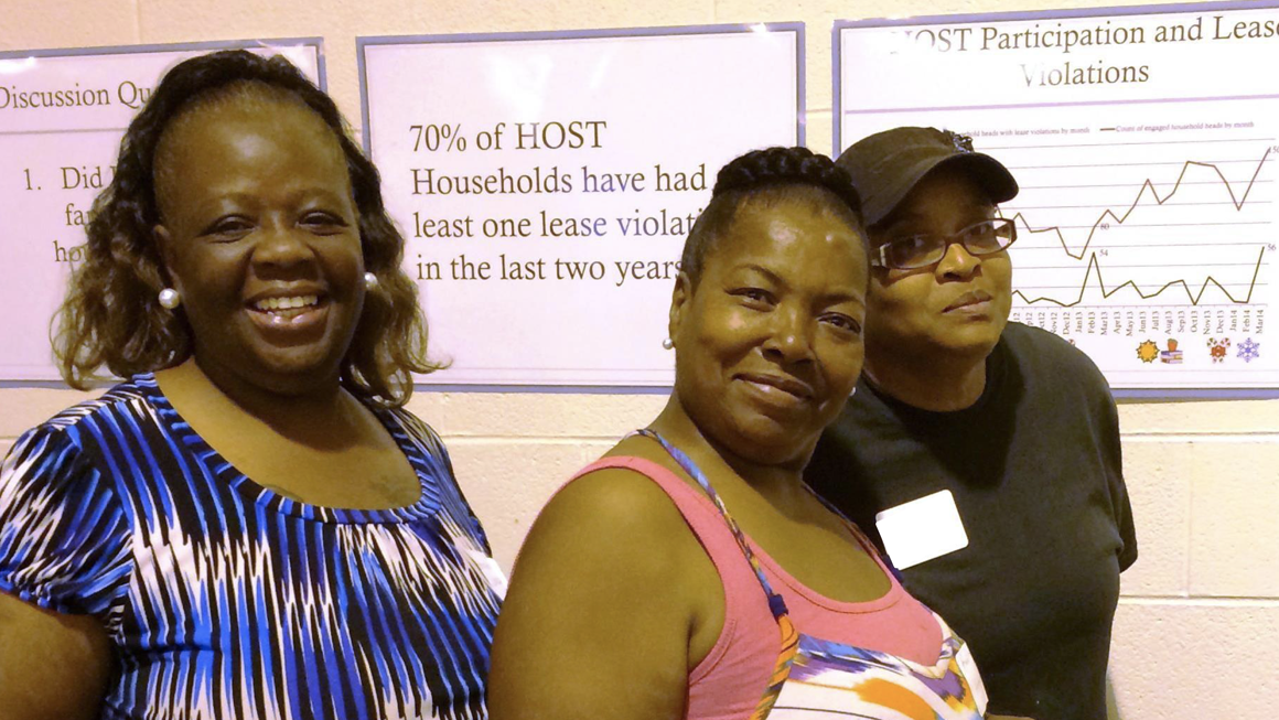 Data Walk in Chicago’s HOST site, Altgeld Gardens