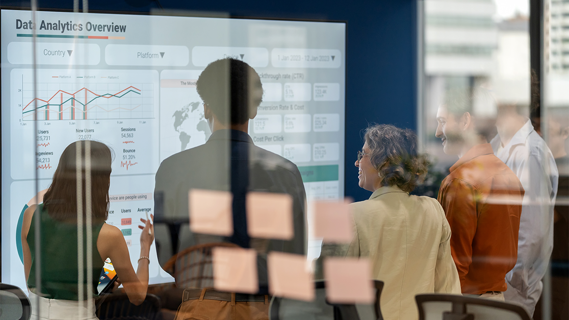 photo of people working together