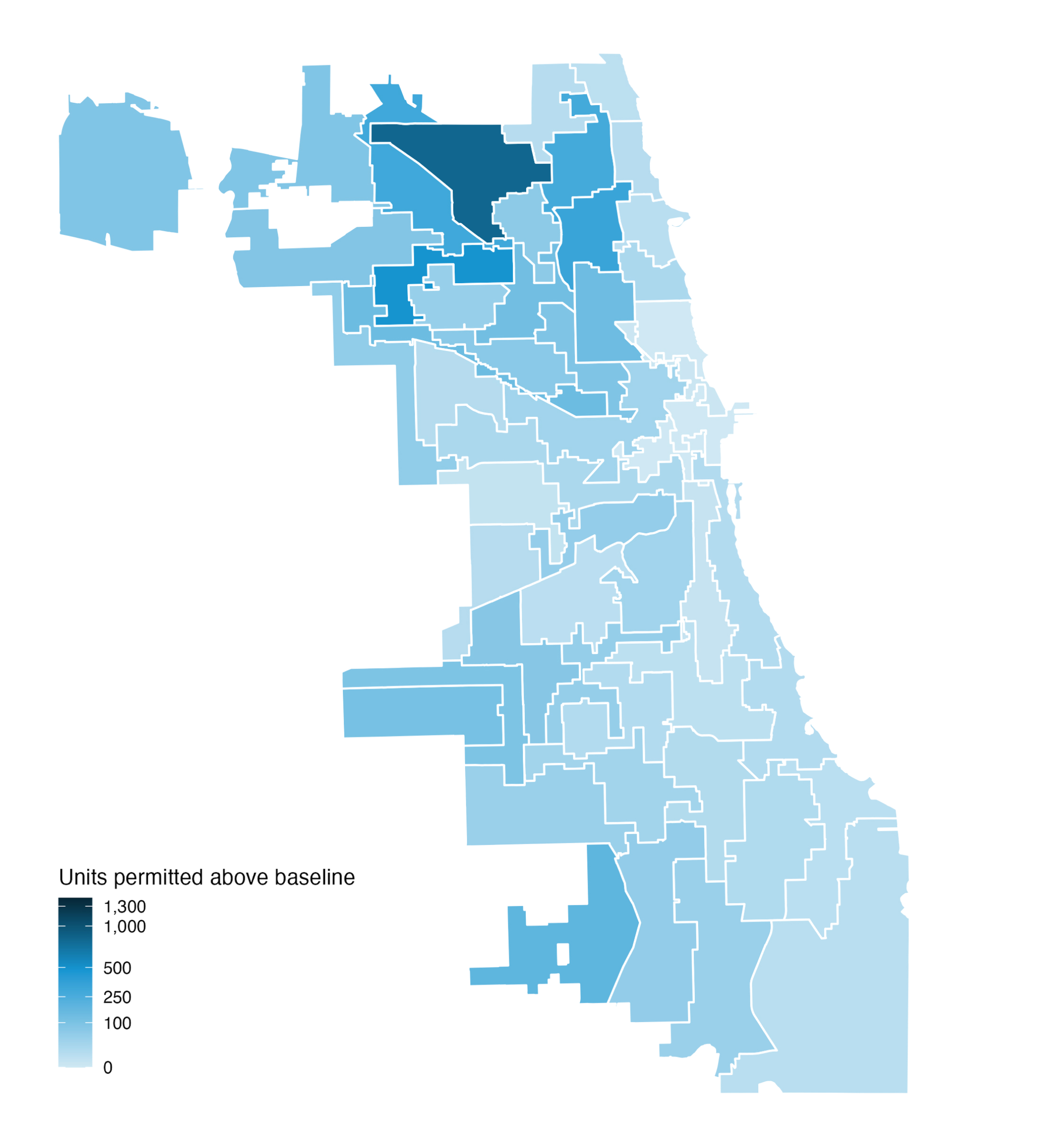 Reform Figure 3: Enabling higher-density multifamily buildings within ¼ mile of transit