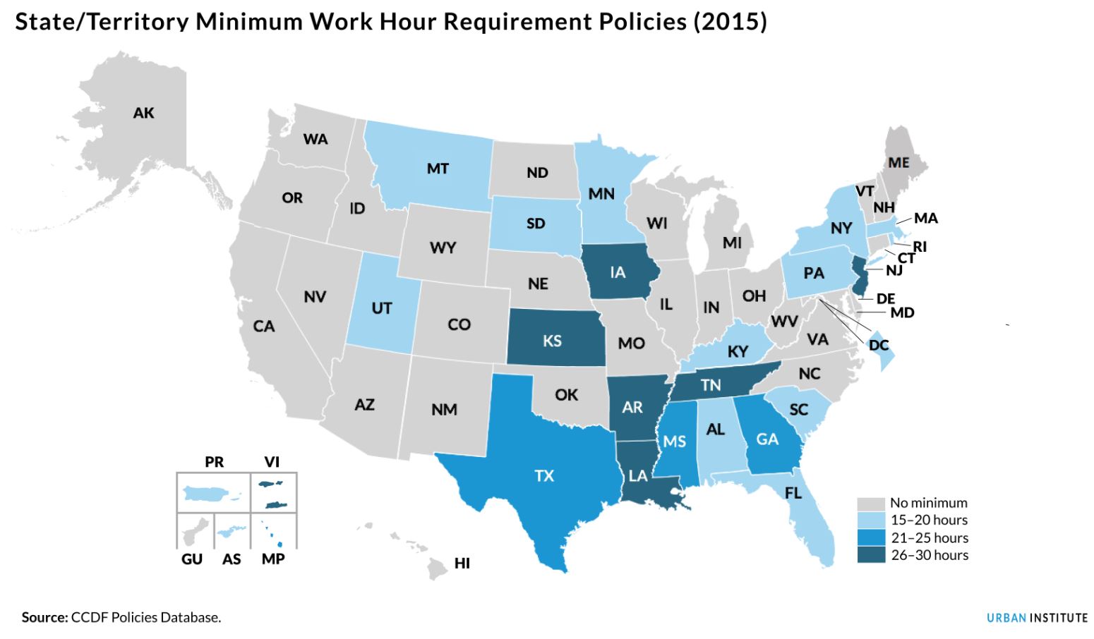 state minimum work hour requirement policies