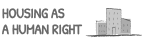 Housing as a human right tag label