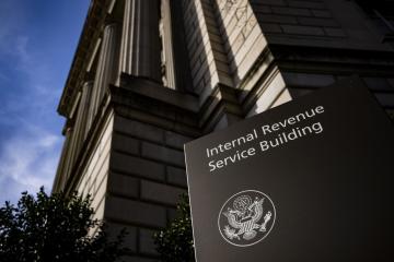 Internal Revenue Service Building in Washington, DC.