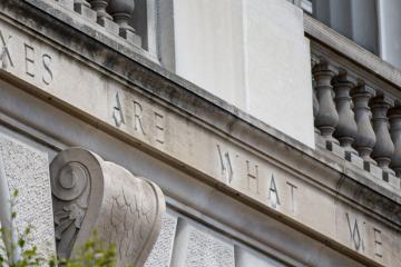 Internal Revenue Service Building in Washington, DC.