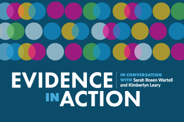 Evidence in Action Podcast Featured Logo Cover