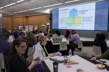 photo of upward mobility event