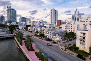 Miami Beach skyline
