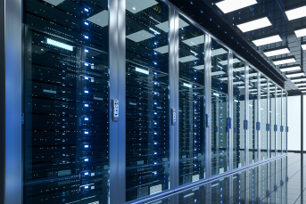 An image of data storage. 