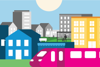 illustration photo of transit development