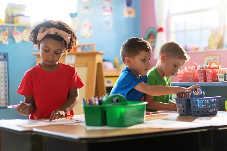 photo of children in classroom