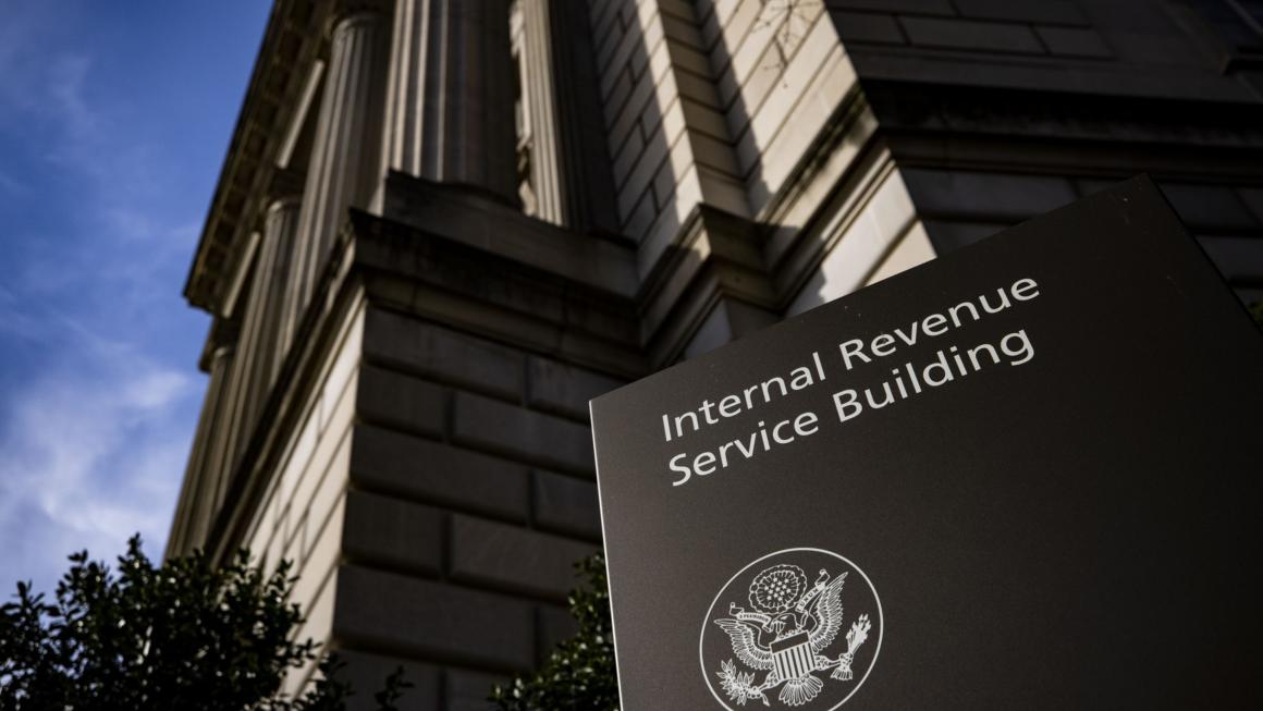 Internal Revenue Service Building in Washington, DC.