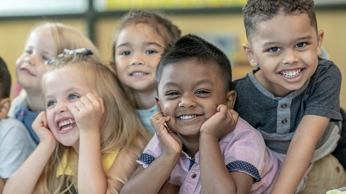 photo of children