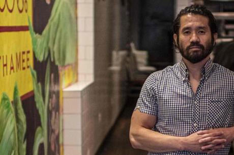 Eric Wang, 39, co-owner of Burmese Restaurant Thamee