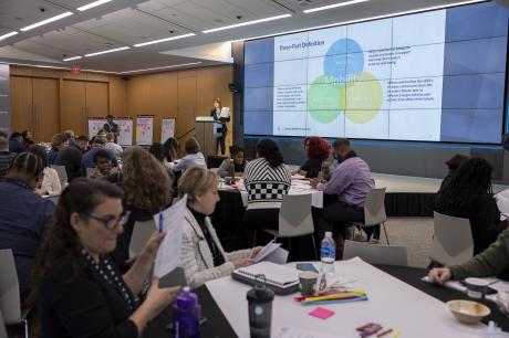 photo of upward mobility event