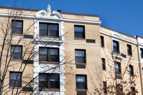 DC apartment building