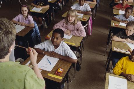 students in classroom