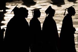 Kids graduating highschool or college. 