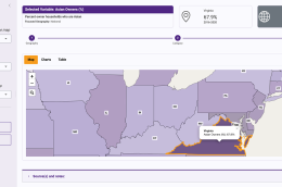 Screenshot of the Urban Institute and National Fair Housing Alliance's tool