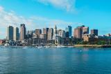 Skyline from Boston Harbor.