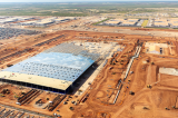 photo of data center construction